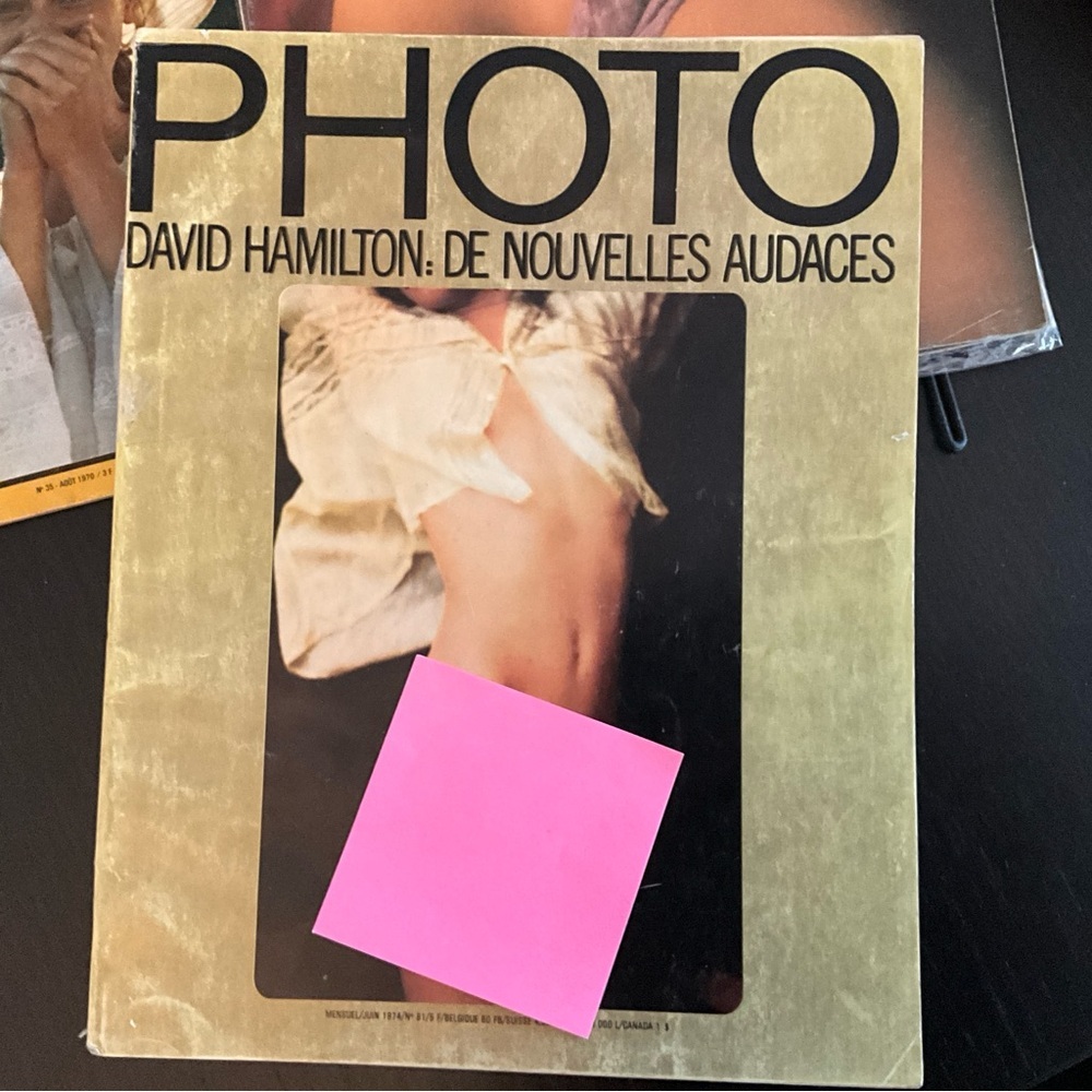 Photo 81 David Hamilton Resnais Rampling Newton Gatewood Zimmerman